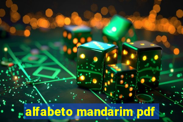 alfabeto mandarim pdf